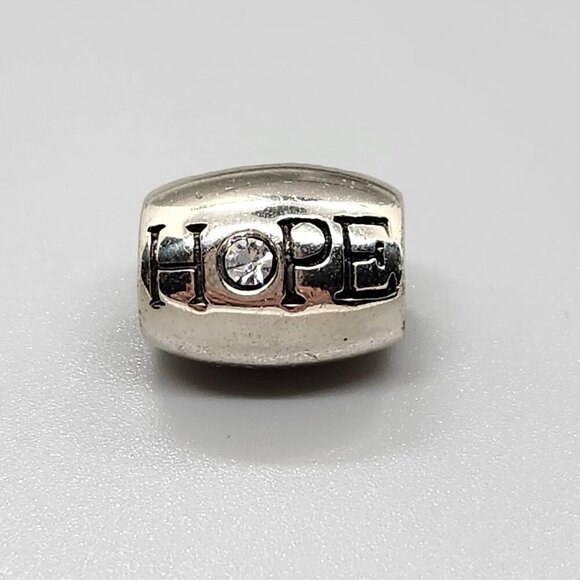 Sterling Silver Hope charm - Picture 1 of 3